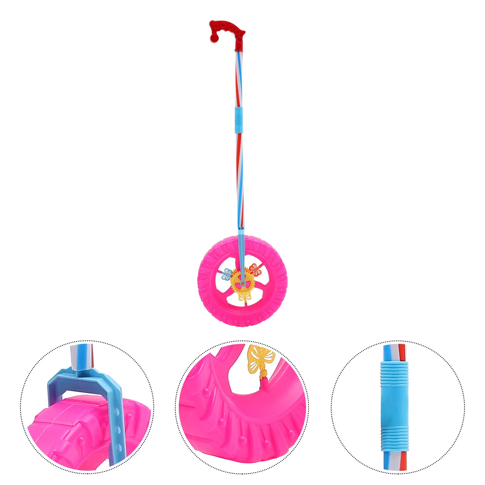 

Toddler Stroller Walker Baby Learning Trolley Wheels Leaning Toy Pvc Child Plaything Plastic