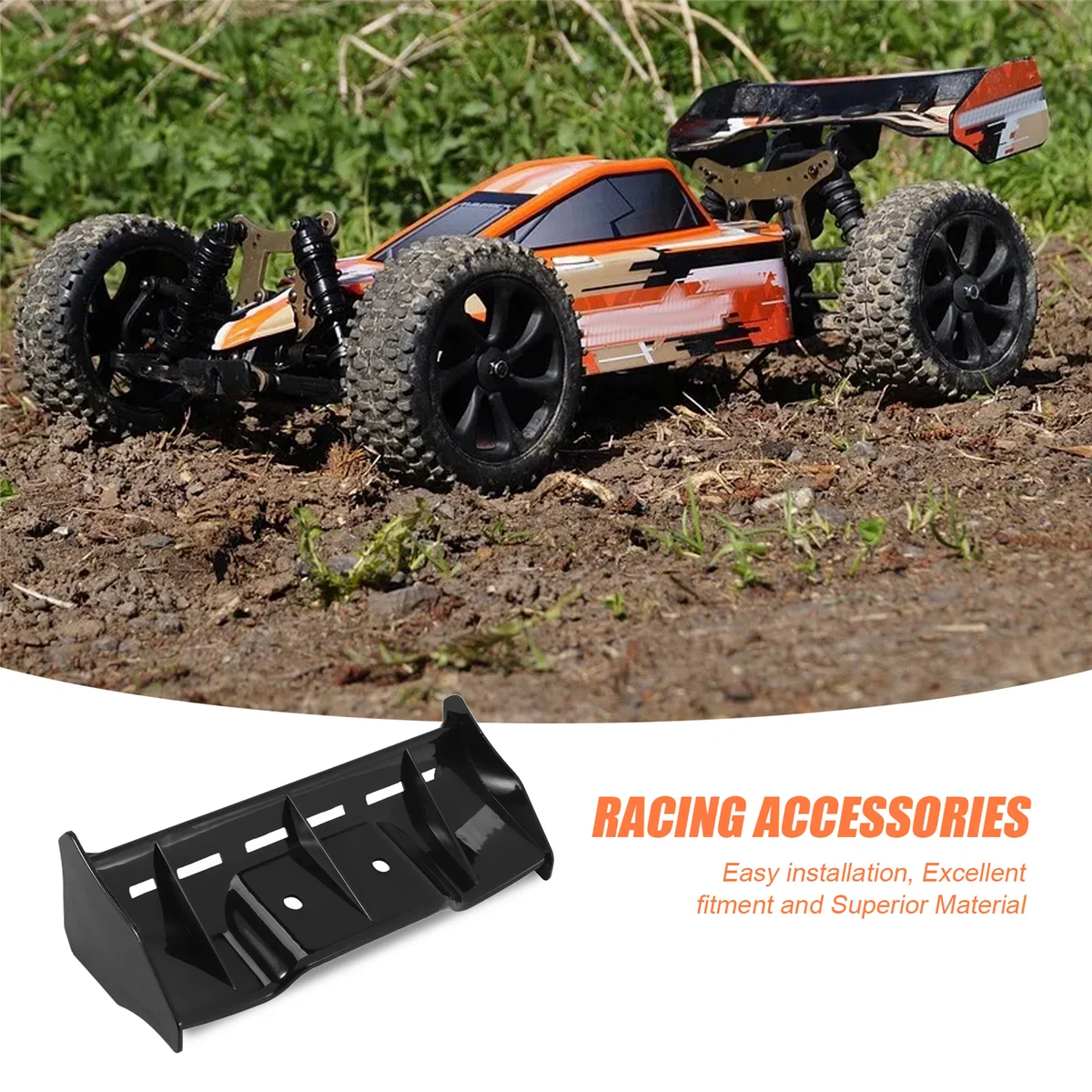 Хвостовое крыло для 1/8 ZD Racing 9020-V3 9021-V3 08421 08423