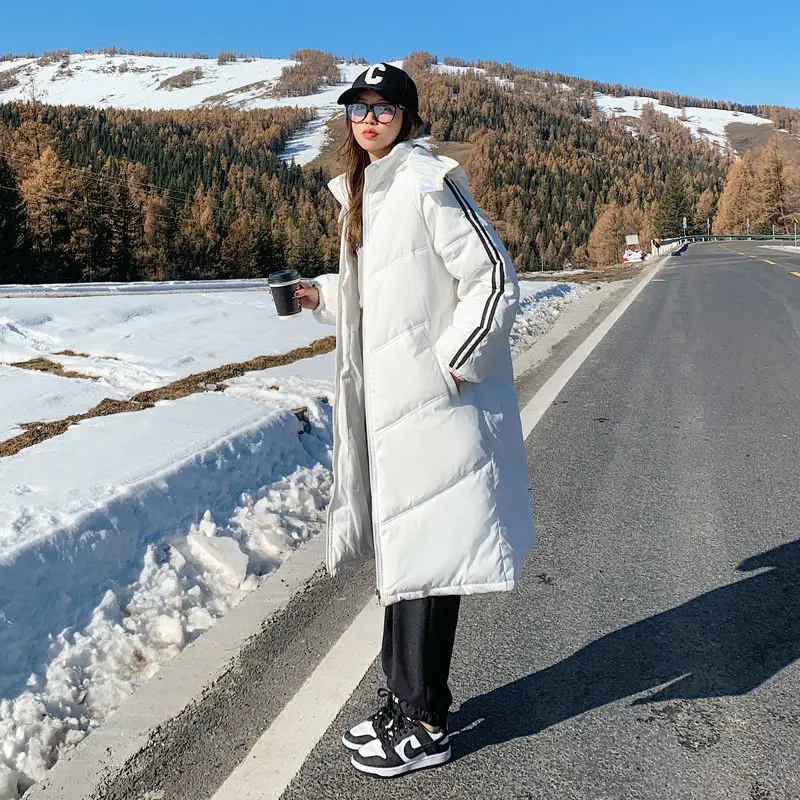 Winter Women's Cold Coat Parkas Super Hot Hooded Padded Jacket Long Bread Coat Snow Outercoat Cheap Wholesale Jacket New