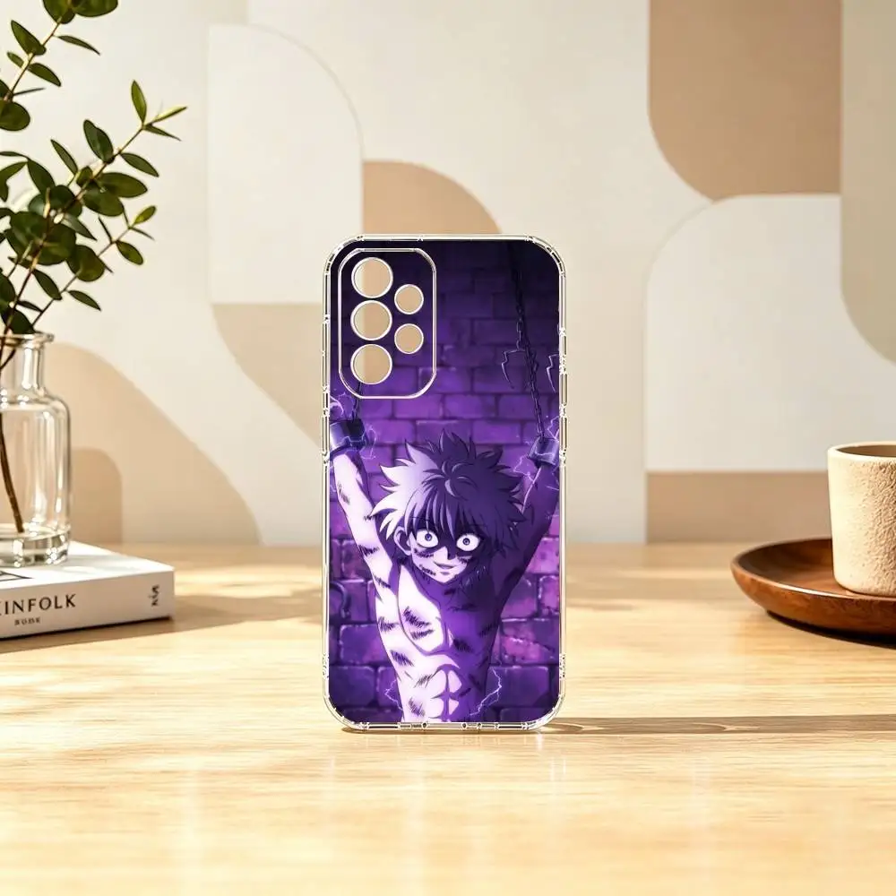 Фото Чехол для телефона Killua Zoldyck H-Hunter x Hunter для Samsung S25, S24, S21, S22, S23, S30, Ultra, S20, Plus, Fe, прозрачный №5