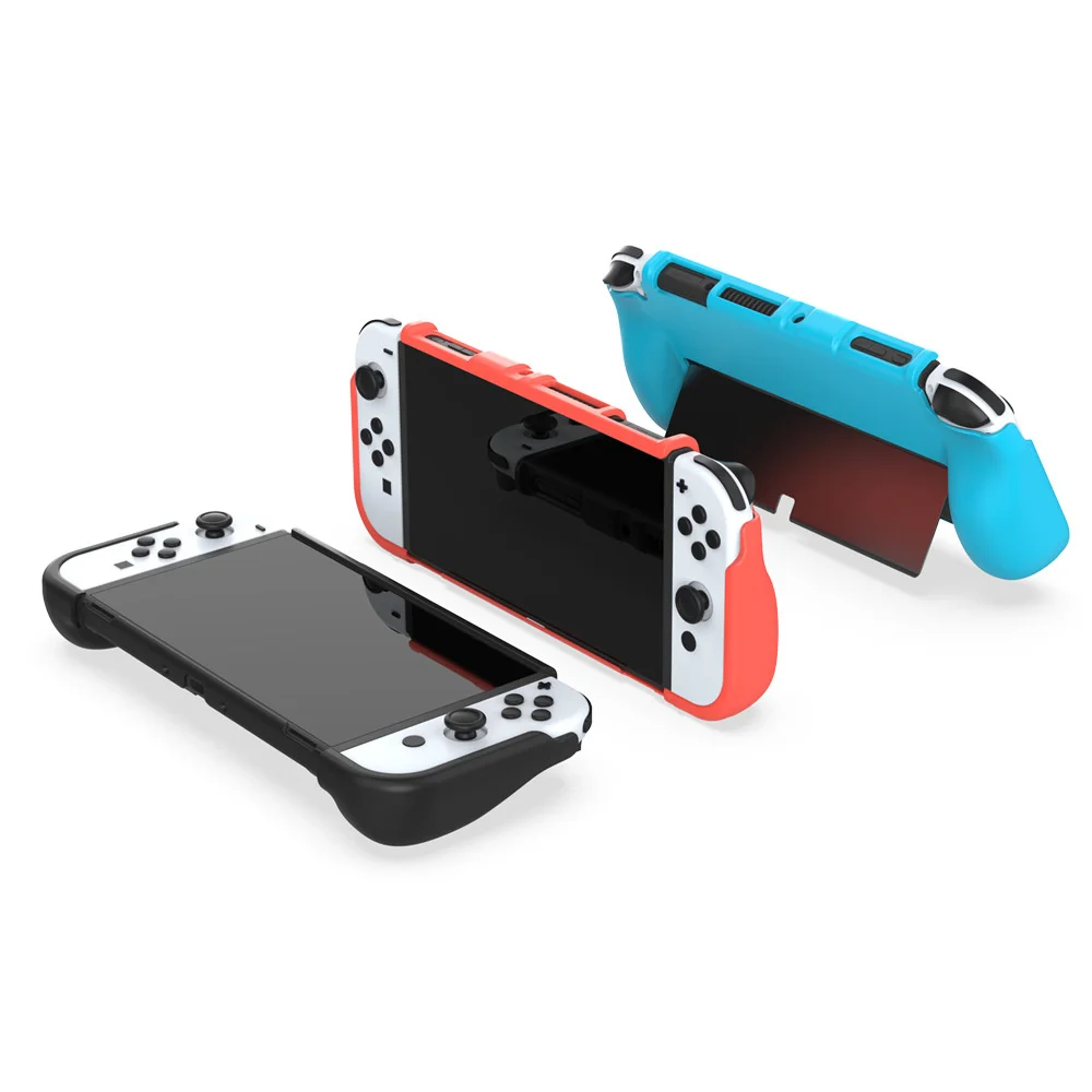 

etui ochronne z TPU tylna pokrywa pasuje do konsoli Nintendo Switch OLED konsola antypoślizgowa Protector akcesoria Recommend