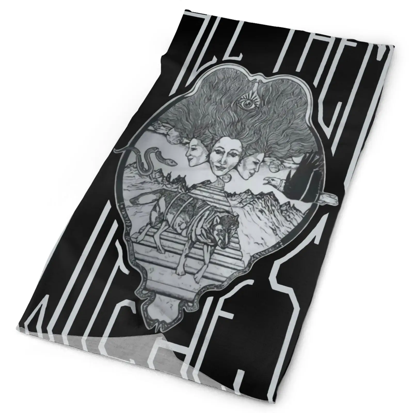 

All Them Witches American Stoner Band Men's Bandana Cycling Mask Ski Balaclava Hat Military Tactical Tactic Scarf Mask For Men