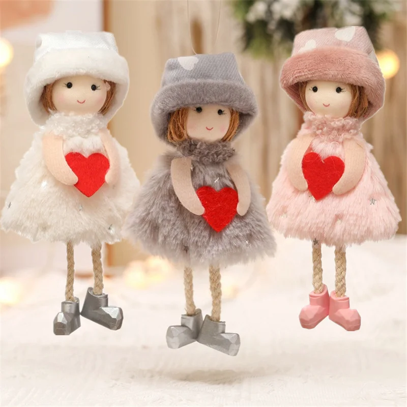 

Куклы-ангелы, рождественские 2022, 2023, кулон-украшение для рождественской елки