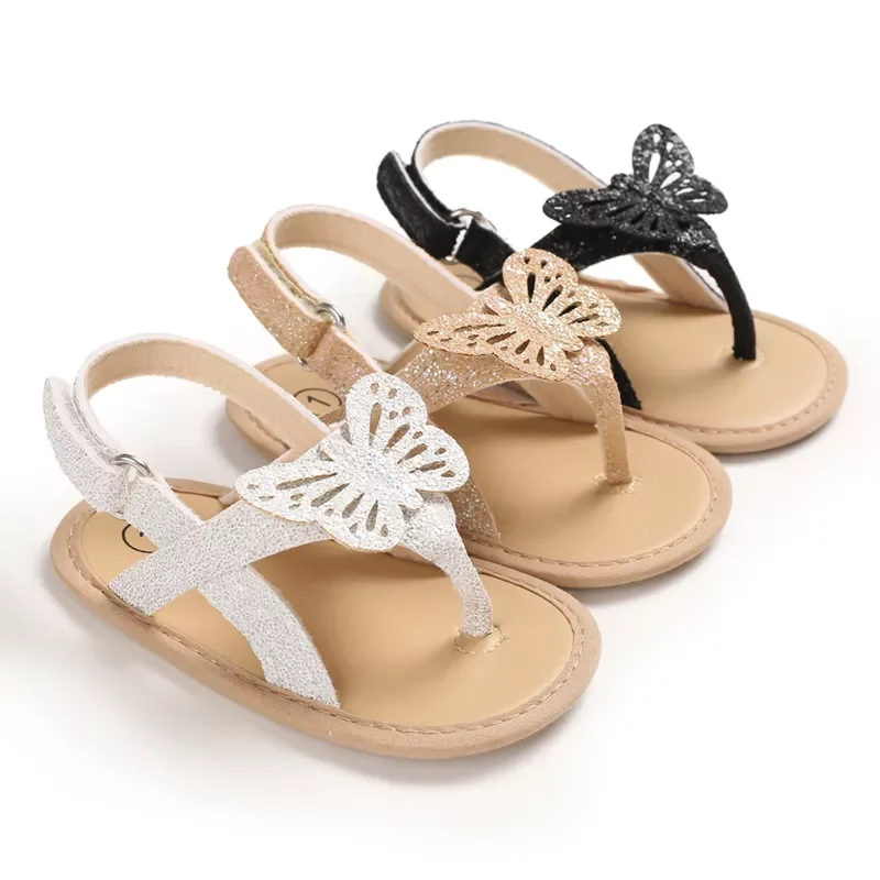 Girl's Summer Sandals Lovely  Princess Dress Anti-Skid Flip Flops for Newborn Infant
