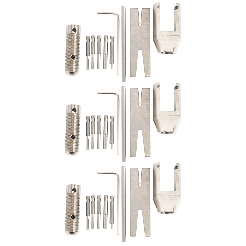 

3X Motor Pinion Gear Puller Remover Tools Set For Rc Helicopter Motor Pinion Parts - Aluminium Alloy