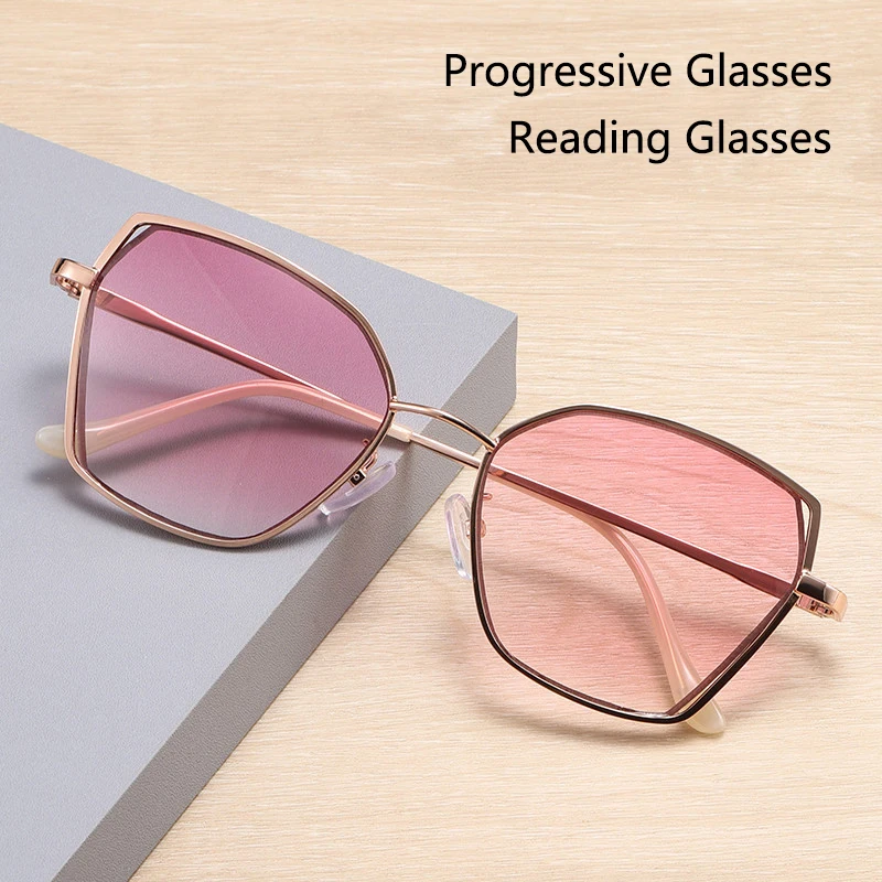 

Progressive Multifocal Glasses Women Fashion Sunglasses+1.0 +1.5 +2.0 +2.5 +3.0 +3.5 Anti Blue Light Blocking Reading Glasses