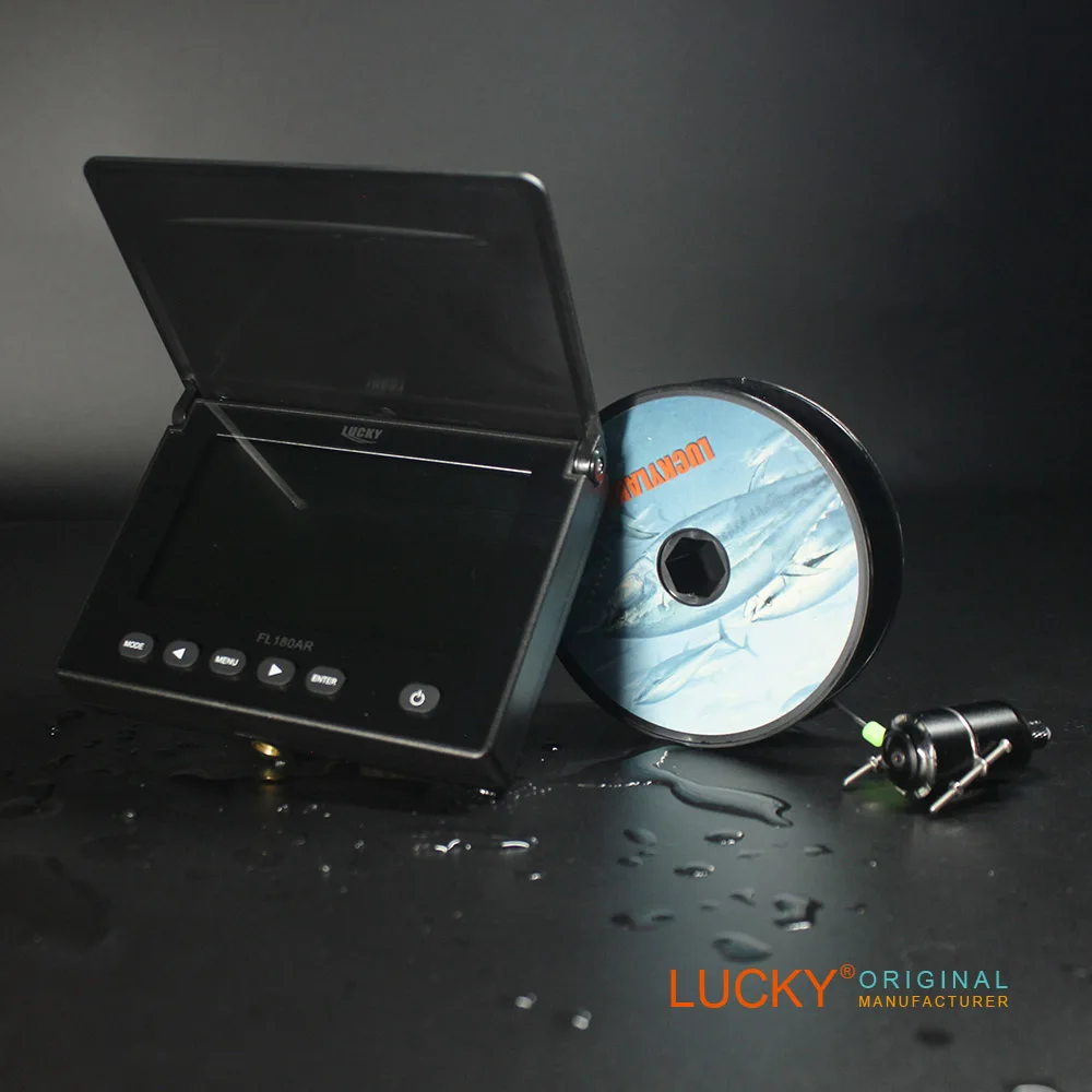 

Lucky FL180AR Portable Fish Finder Underwater Fishing Camera TV underwater Camera