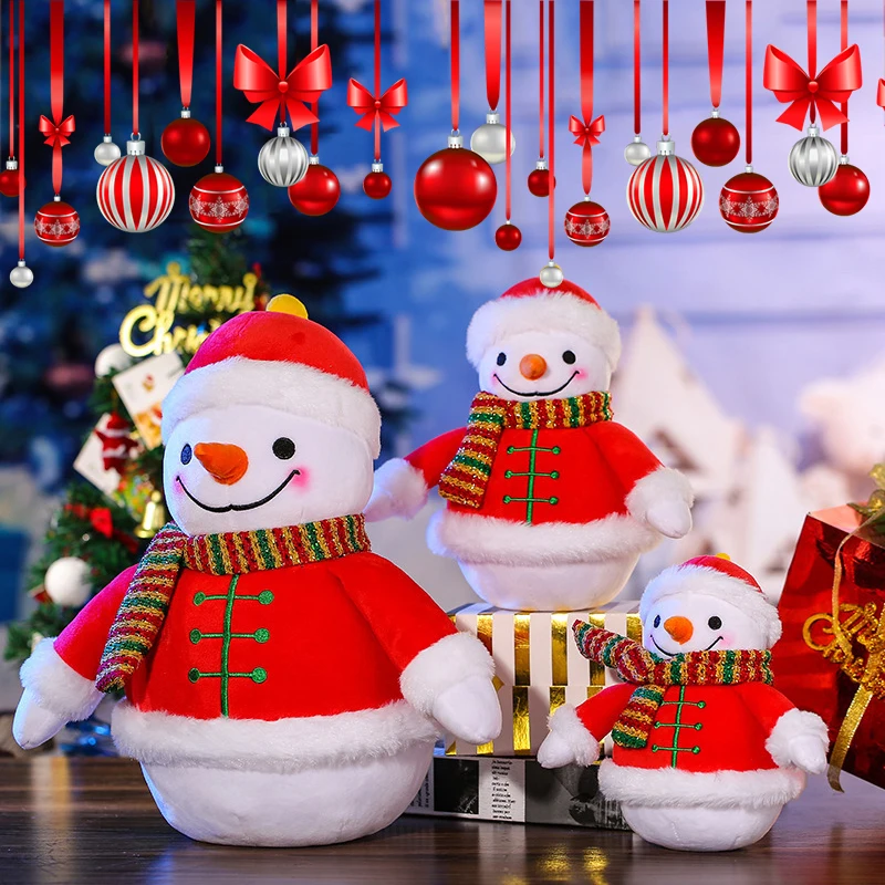 

Игрушка плюшевая в виде Санта-Клауса, 18/23 см