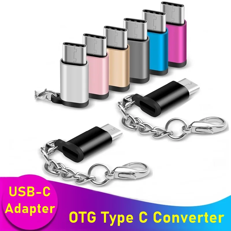 Pack de 8 USB Tipo C USB 3,1 Adaptador de OTG Micro...