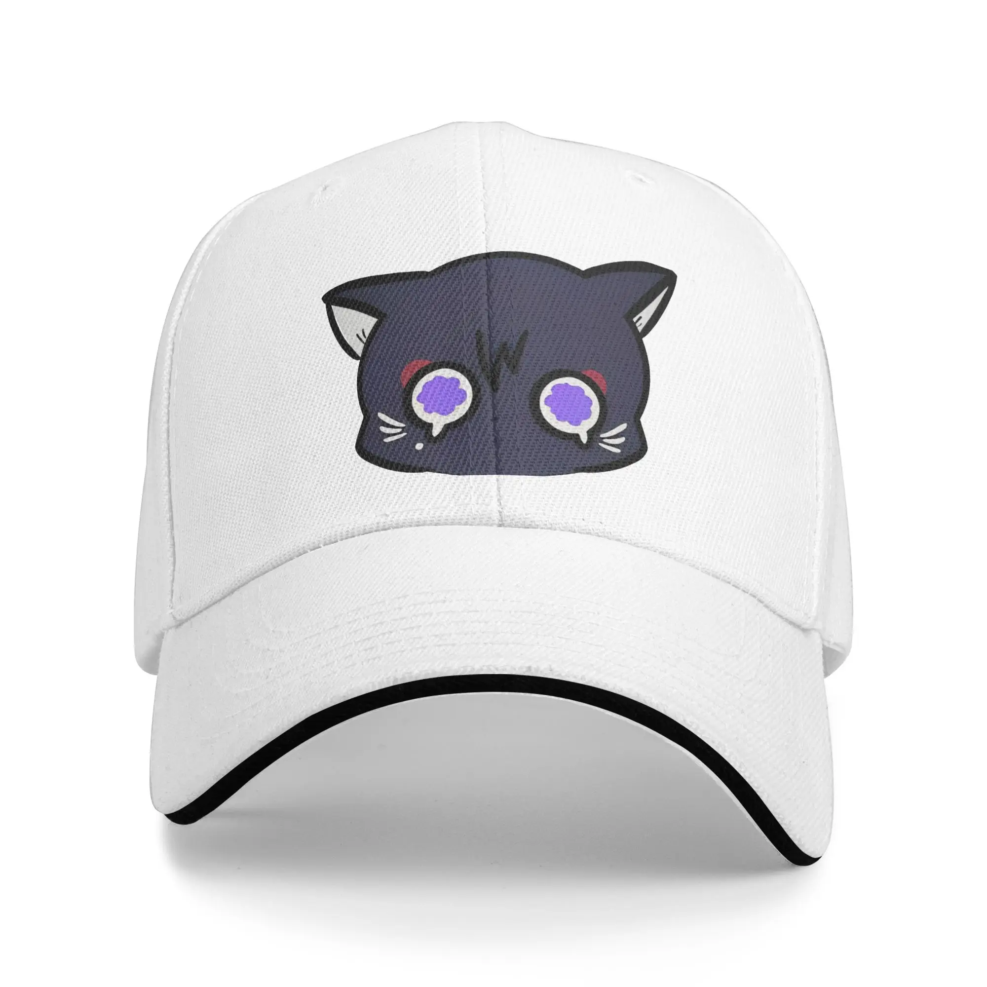 Фото Бейсболка Scarameow Wanderer Cat, модная кепка Genshin Impact Sandwich, унисекс, дышащая, для активного отдыха №1