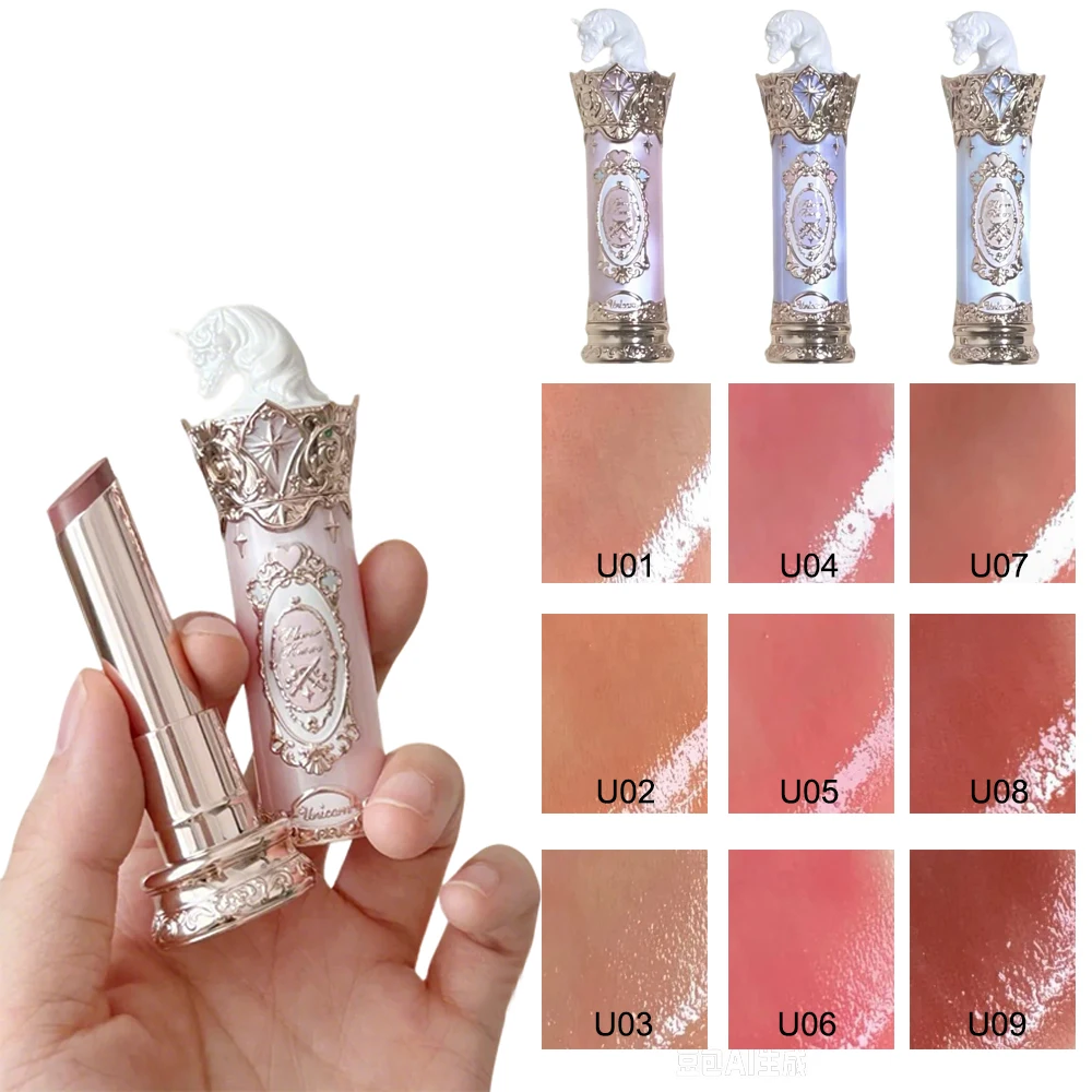 Фото Flower Knows Knight Unicorn Веганская косметика Парфюм Матовые румяна Кремовая помада Палетка сатиновых теней Эстетичная милая косметика Праздничный подарок для девушек №5