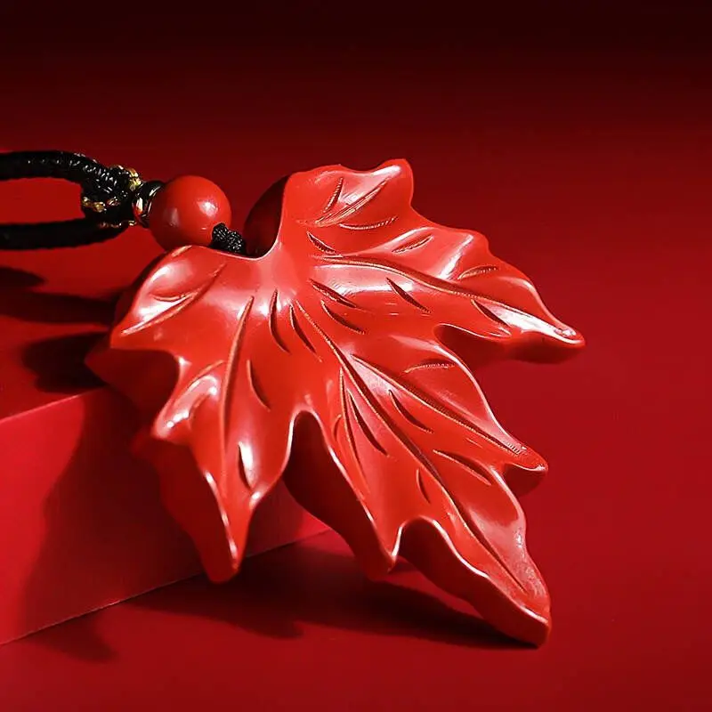 Кулон из натуральной киновари александрита авантюрина с высоким содержанием