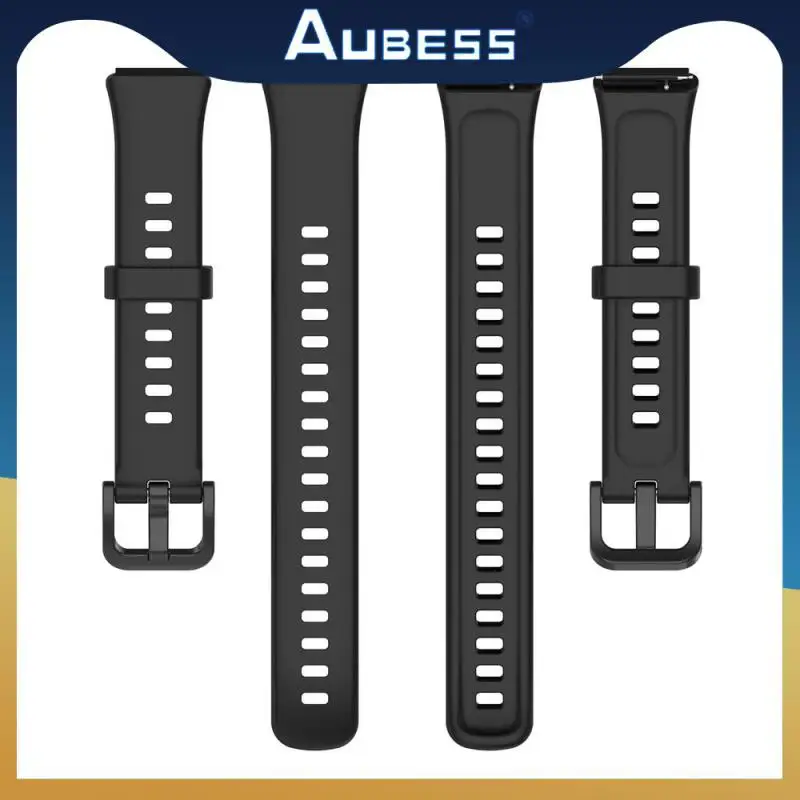 

Waterproof Watch Strap Silicon Watchband Soft Comfortable Suitable For Huawei Bracelet 7 Silicon Band For Huawei Watch7