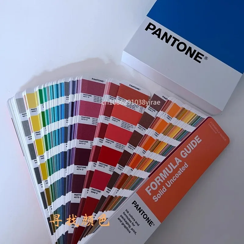Новая версия цветной карты международного стандарта PANTONE цветная карта U