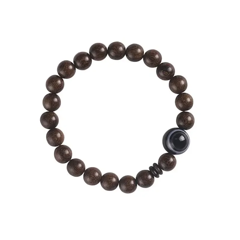 Браслеты из натурального сандалового дерева в китайском ретро-литературном