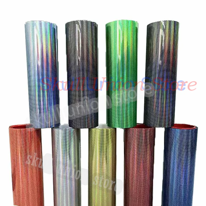 Автомобильная лазерная сотовая фара задняя виниловая пленка обмотка