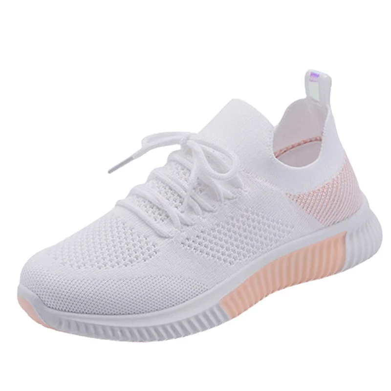 

Women Sneakers Breathable Flats with Anti-slip Soft Soles for Women's Casual Spring/Autumn Sneakers Wome Zapatillas De Mujer