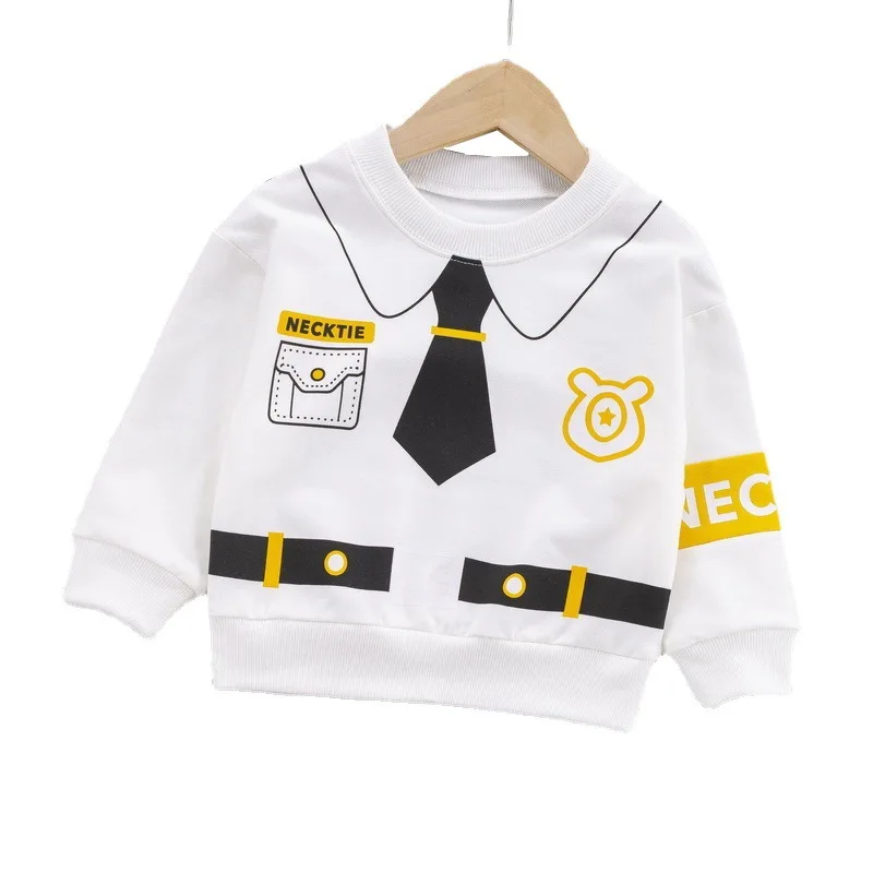 

New Children Clothes Spring Autumn Baby Girls Clothing Boys Cartoon Cotton T-Shirt Toddler Fashion Sport Costume Kids CB0175
