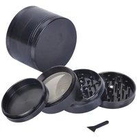 4 layers small round shape men grinder portable zinc alloy herb tobacco herb spice hookah smoking accessories