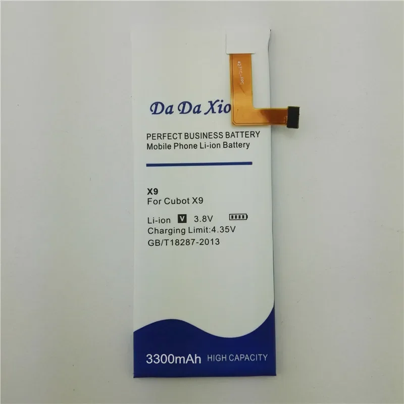 Высококачественный аккумулятор 3300 мАч X9 для CUBOT