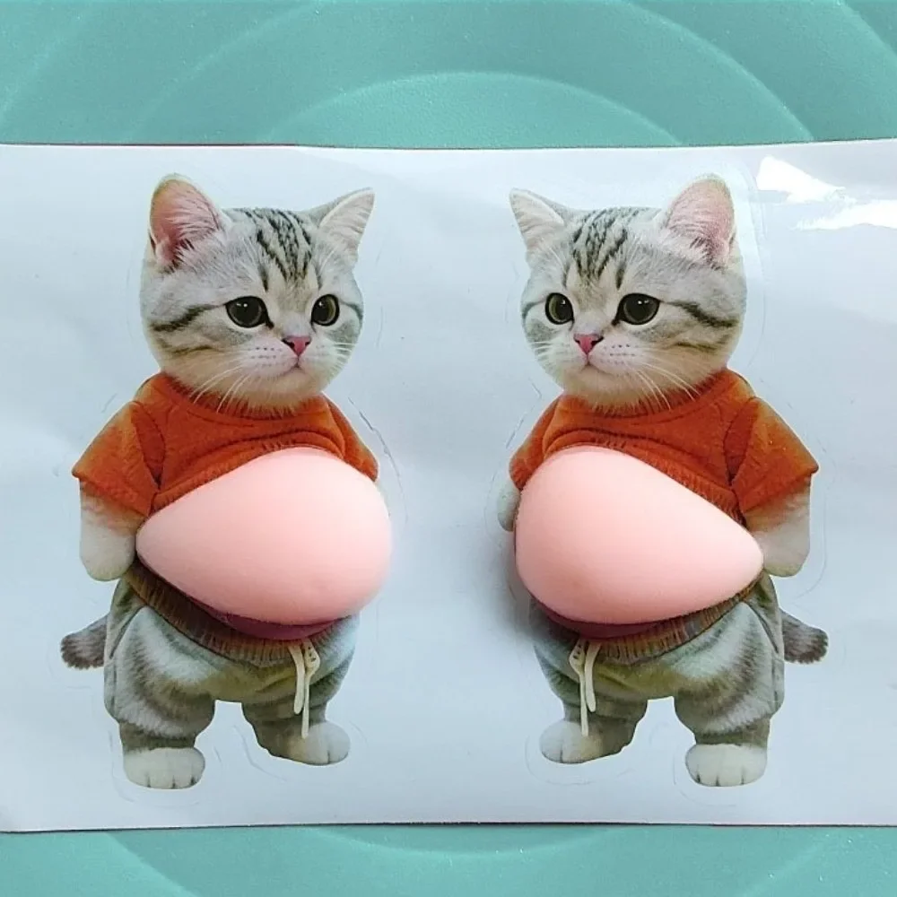 

3D-наклейки Shiba Inu розового цвета 2/4 шт.