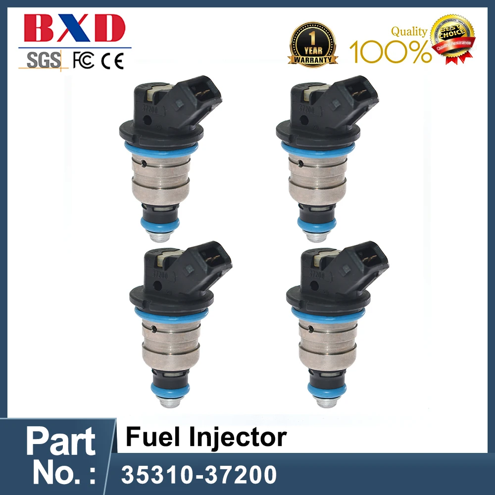 

1/4PCS Fuel Injector Nozzle 2 Pins 35310-37200 Auto Parts For Hyundai NF SONATA CARENSE Avante Elantra 2014-2018 3531037200