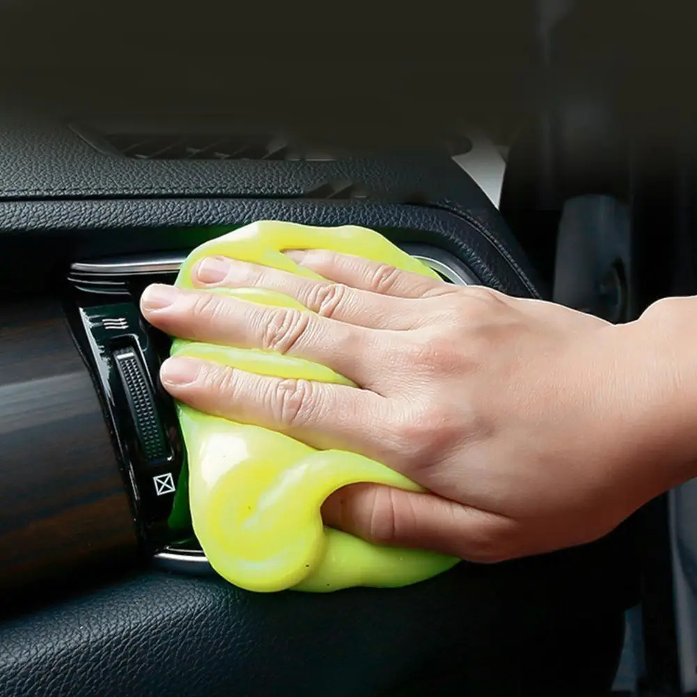 

Car Wash Interior Car Cleaning Gel Slime For Cleaning Machine Auto Vent Magic Dust Remover Glue Computer Keyboard Dirt Clea P6U1