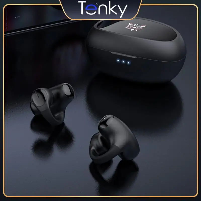 

Наушники bluetooth-совместимые с шумоподавлением серьги-клипсы на Tws наушники Hifi беспроводные