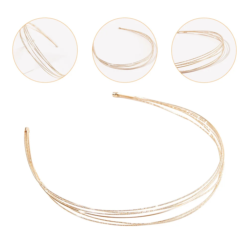 

Headband Girl Hair Decor Accessory Fashion Hoop Spa Headbands Girls Bride Headpieces Wedding Party Decorative Wild Simple