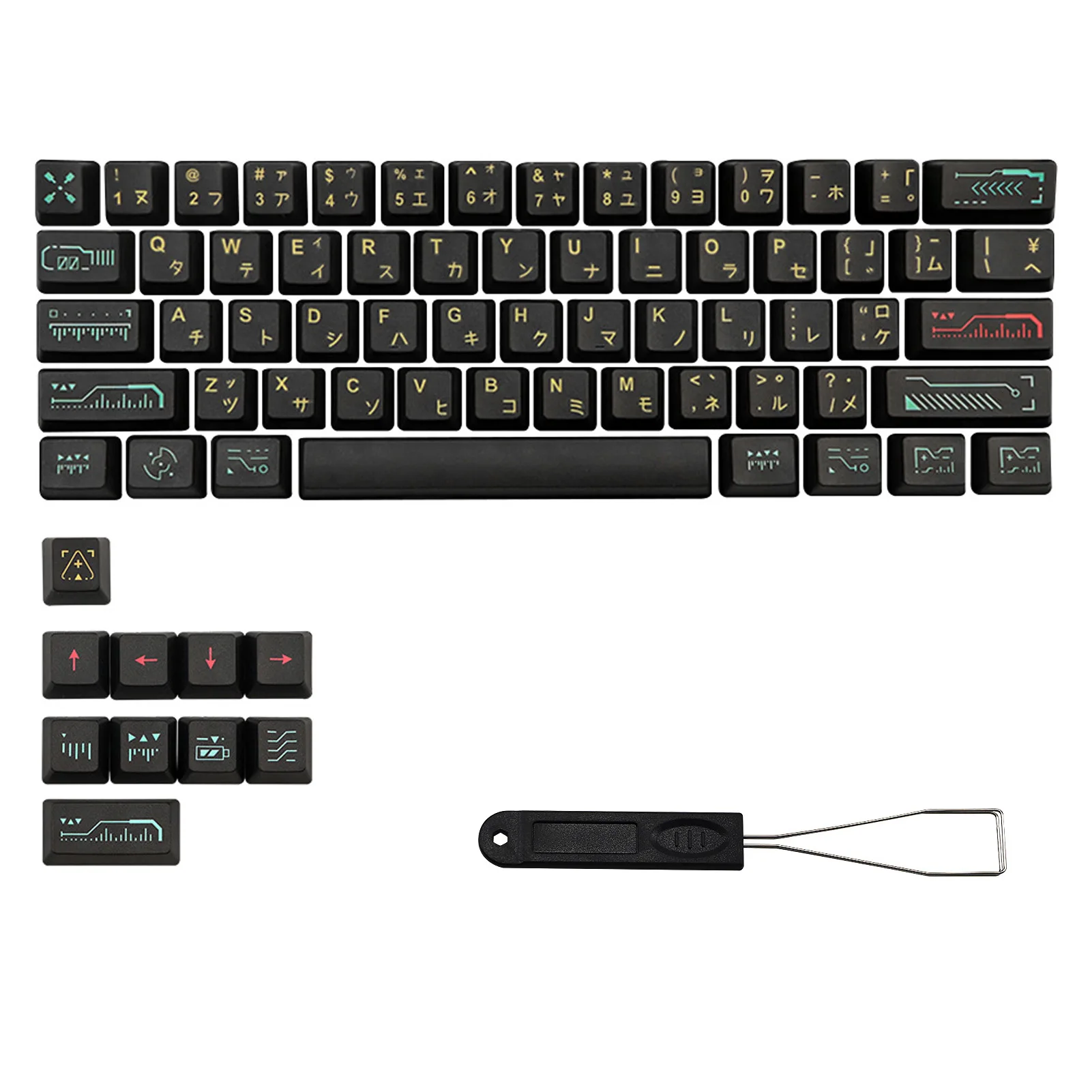 

71-клавишная игровая клавиатура с вытяжным устройством для клавиш, Прочная износостойкая клавиатура для домашнего использования с высотой ...