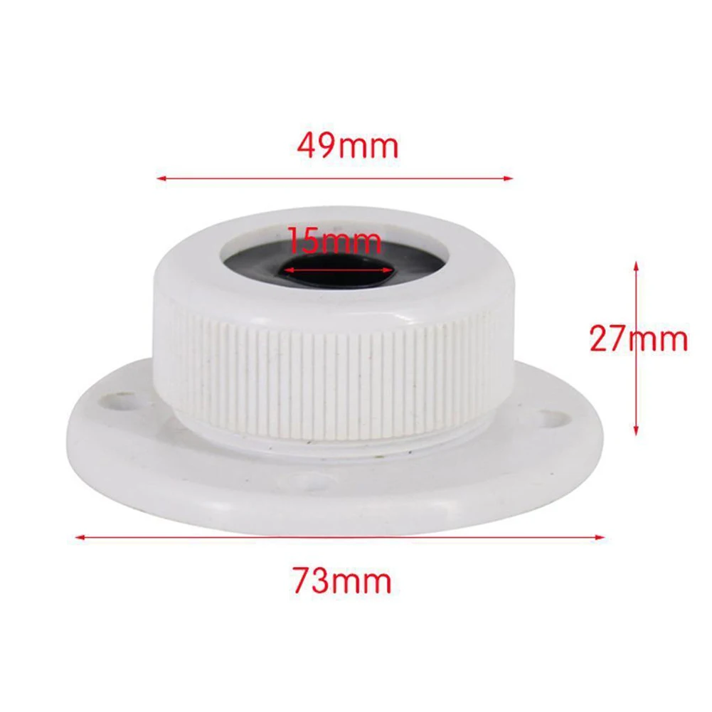 None Thru Outlet Boat Cable Outlet Boat Marine Marine Parts Water Resistant White 73 X 27 X 49mm ABS Auto Parts