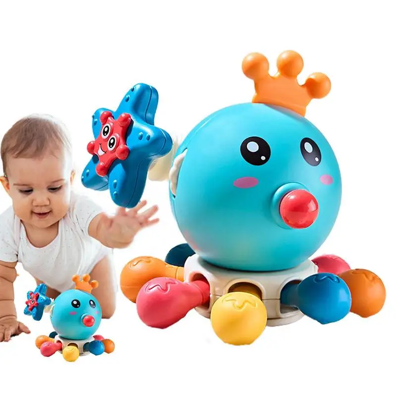 

Pull String Toy Sensory Octopus Toy For Babies Finger Training Finger Octopus Toy Sensory Octopus Toy Learning Educational Toys