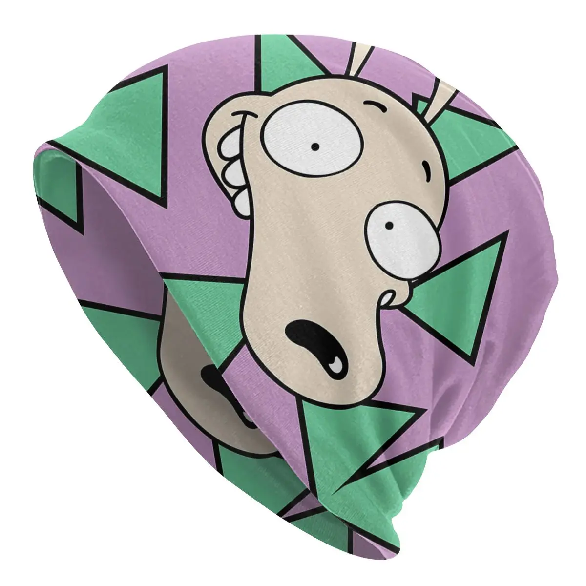 

Rocko современная жизнь мемы мытая теплая шляпа велоспорт Повседневные шапки Защита мужчин женщин мужчин шапки
