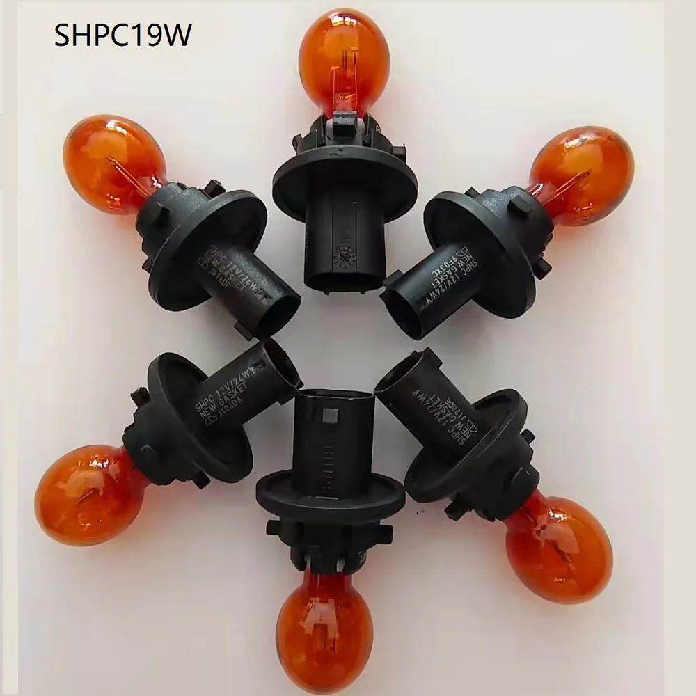 

2 шт. оригинальный использованный PH24WY PH24W PY24W PSY24W PW24WY12V 24 Вт желтый цвет сигнал поворота автомобильная лампа PH24WY автомобильные аксессуары