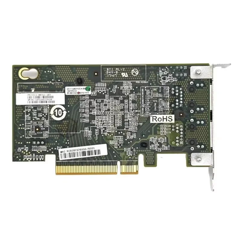 Чипсет Intel X540-T2 10G PCIe x8 двойной медный порт RJ45 10 Гбит/с сетевая карта Ethernet