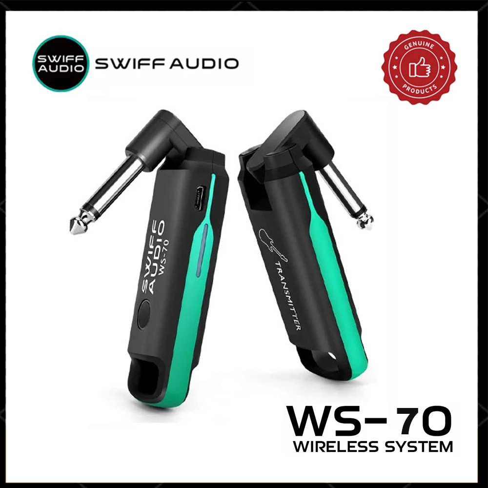 Фото SWIFF AUDIO WS-70/WS 70 plus I передатчик и приемник для беспроводной гитары Беспроводная система для живых выступлений №1