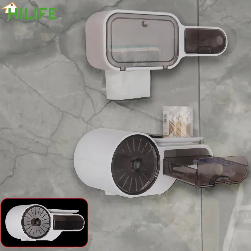 

Аксессуары для ванной комнаты, держатель туалетной бумаги, стеллаж для шампуня, домашняя коробка, органайзер, пластиковая стойка для салфет...