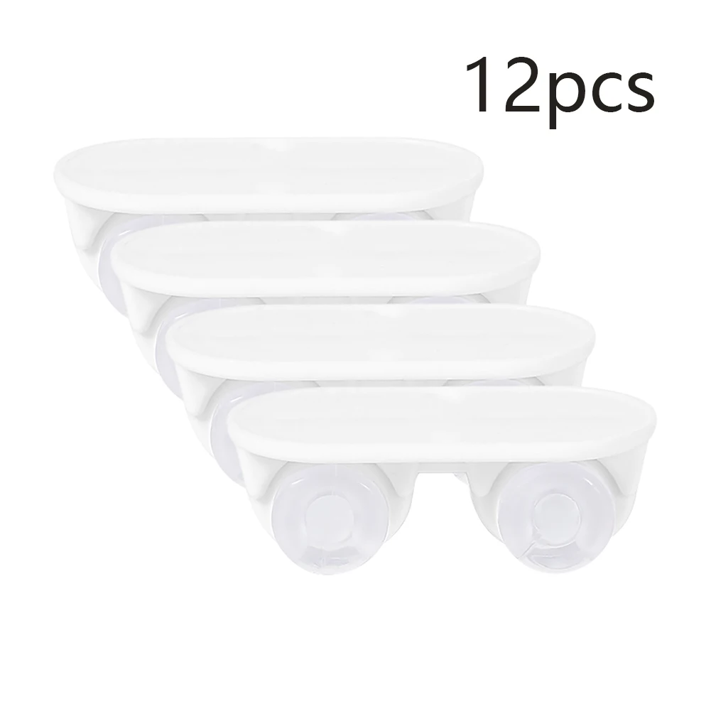 

12pcs/pack DIY Labor Saving Cabinet Caster For Furniture Trash Can Moving Box Carton Self Adhesive Wheels Container Hardware