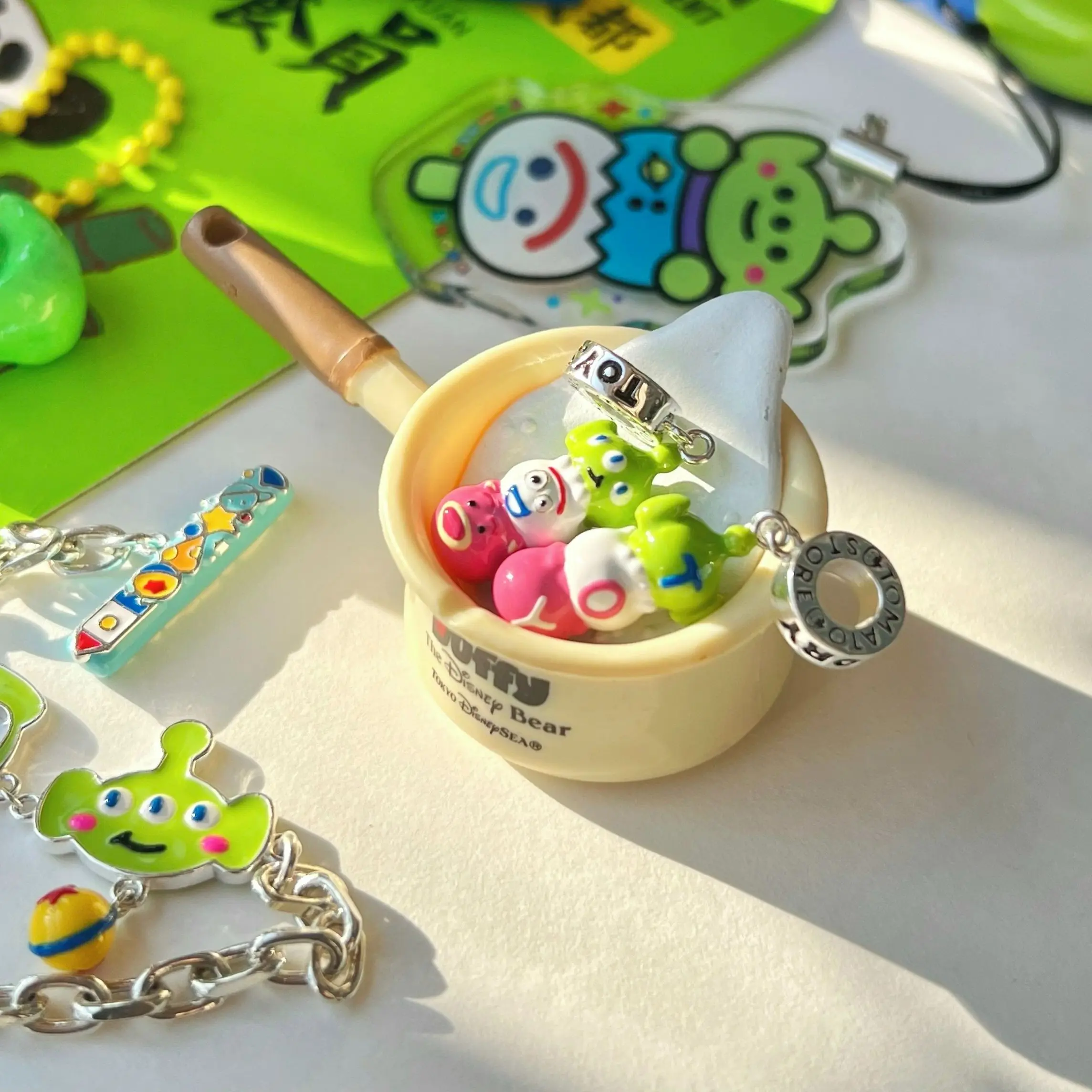 925 Sterling Silver Anime Toys Cartoon Dolls Charm Bead Fit Pandora Bracelet Bangle European Jewelry Fans Collection Women Gifts