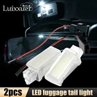 2 шт., светодиодные лампы 6000K для багажника Skoda Octavia Fabia Superb Roomster Kodiaq Yeti