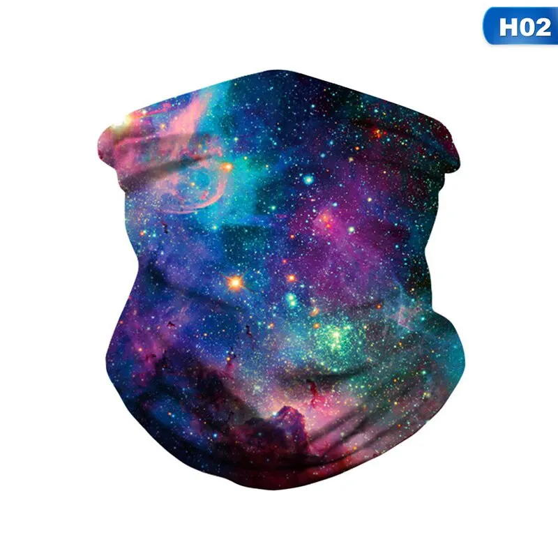 

Маска для лица, мотоциклетная, бесшовная, с 3d-изображением звездного неба и галактики C