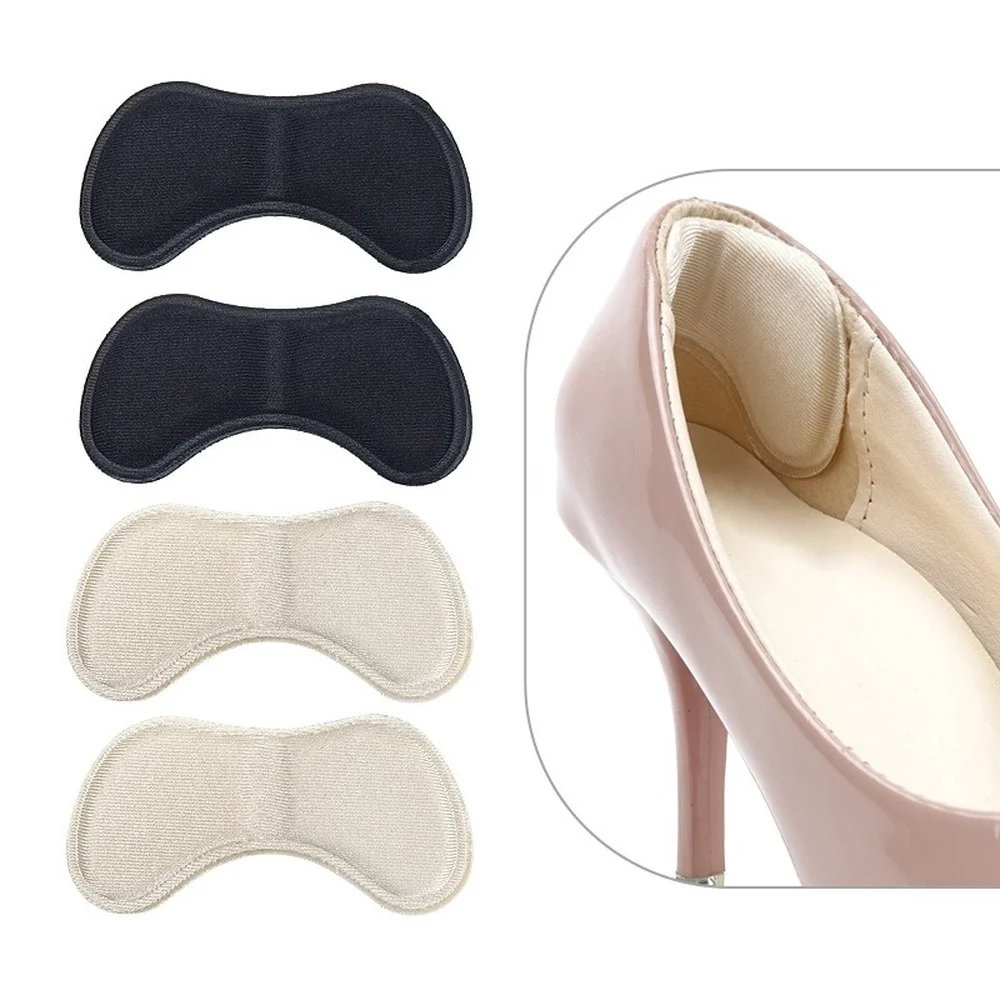 

Women Heel Insoles Pain Relief Cushion Anti-wear Adhesive Feet Care Pads Heel Sticker Heel Liner Grips Crash Insole Sponge Patch