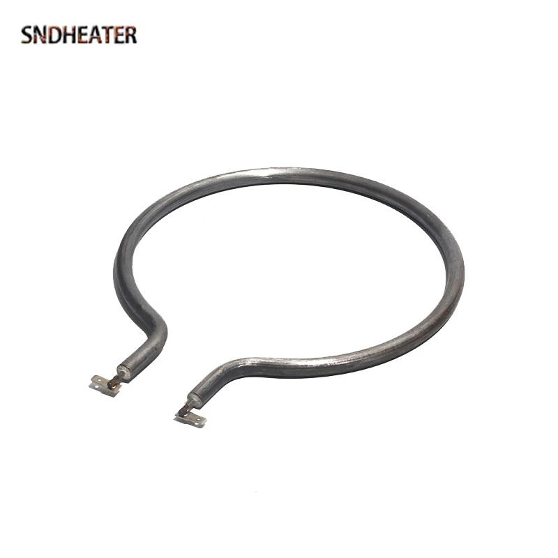 Фото Нагревательный элемент SNDHEATER 220В для круглой печи, для приготовления блинов и фритюра, 1300Вт, диаметр трубки 8мм, 16.7x19.5мм, для электрической кастрюли №2