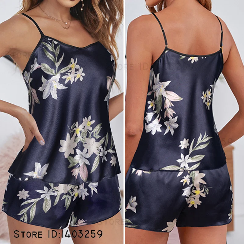 Сексуальный женский пижамный комплект из 2 предметов на подтяжках нижнее белье