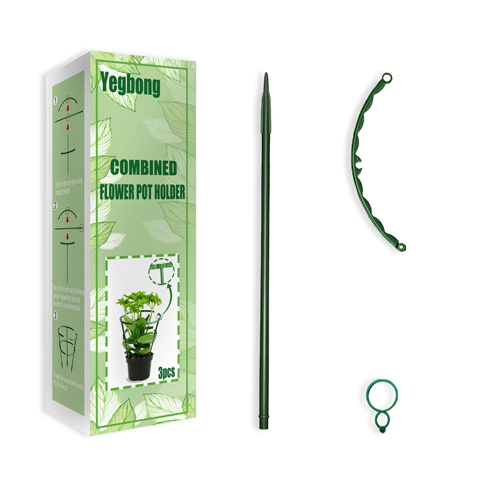 

Plant Support Tomatoes Vegetable Plants Grow Guide Stakes House Flower Tree Holder Bracket Outside Accessories