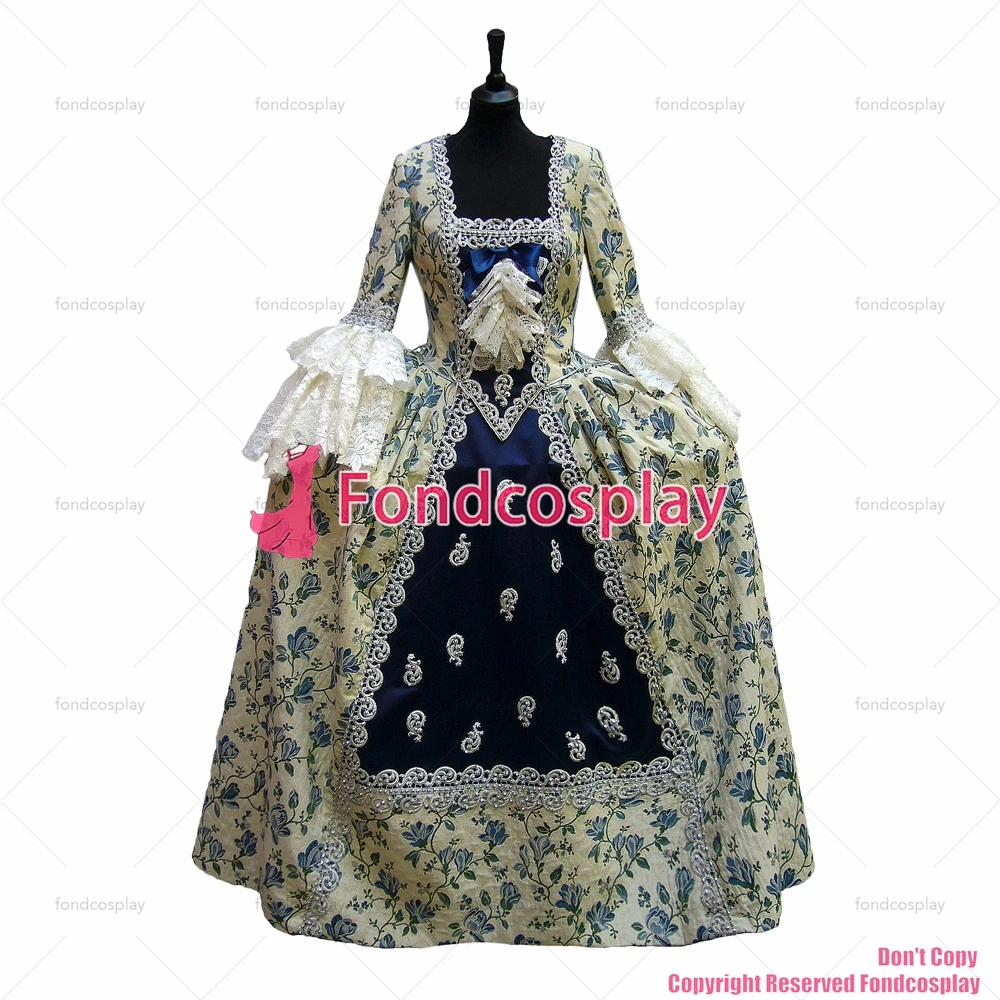 

Индивидуальное викторианское средневековое платье Рококо, бальное платье, готическое вечернее Хлопковое платье, костюм для косплея ТВ/cd[g955]