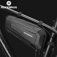 rockbros cycling bicycle bags top tube front frame bag waterproof mtb road triangle pannier hard shell bike bags accessories