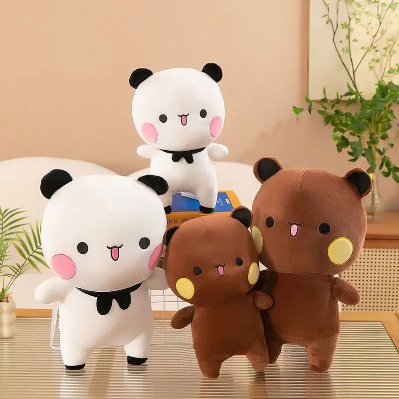 Лидер продаж милые плюшевые игрушки Bubu и Yier мультяшная кукла панда мягкая