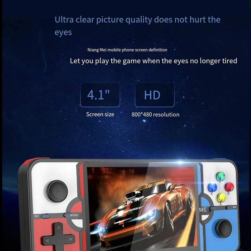 Портативная игровая консоль X16 в стиле ретро