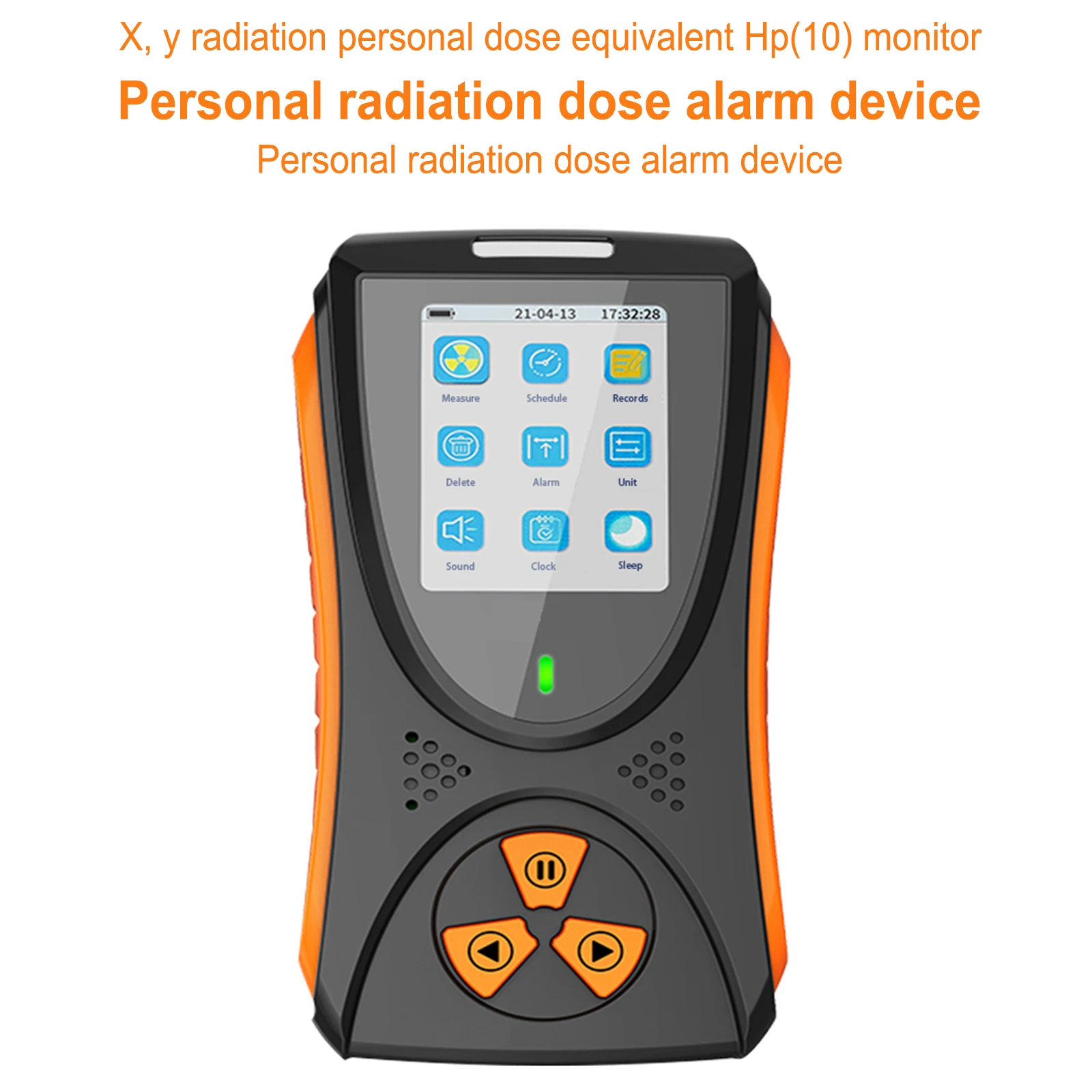 

Детектор ядерного излучения, счетчик Гейгера с ЖК-дисплеем, цветной дисплей, детекторы электромагнитного излучения